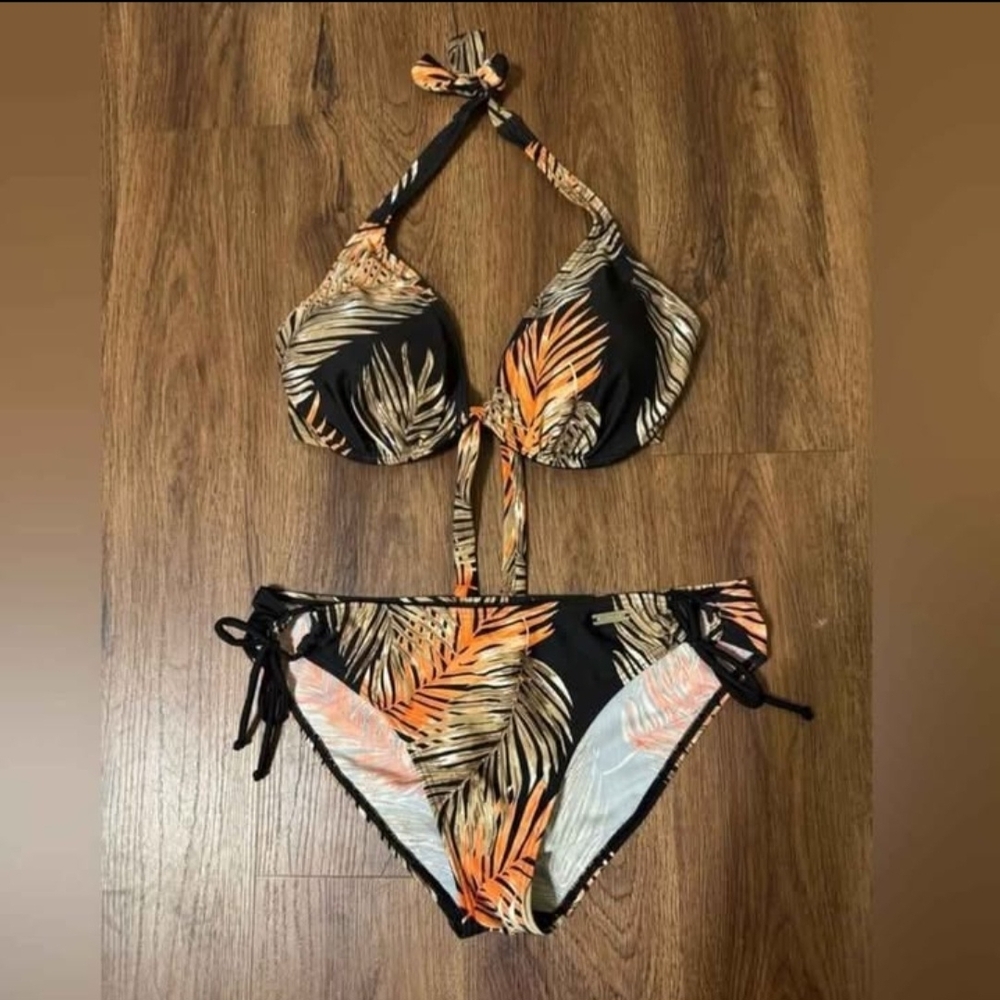 Lascana Tropical Print Bikini Set DD 12